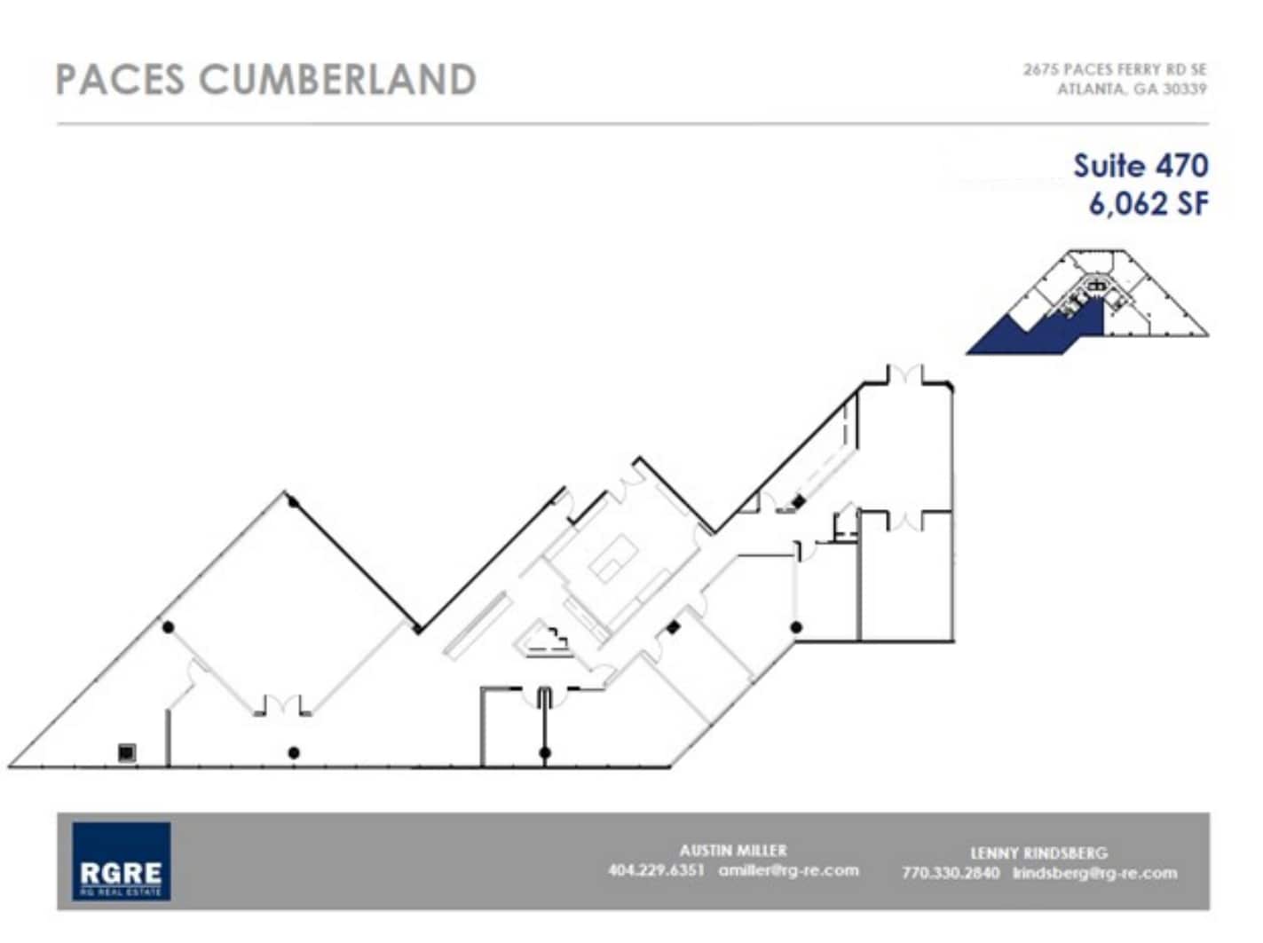 2675 Paces Ferry Rd Se, Atlanta, GA à louer Plan d’étage– Image 1 sur 1
