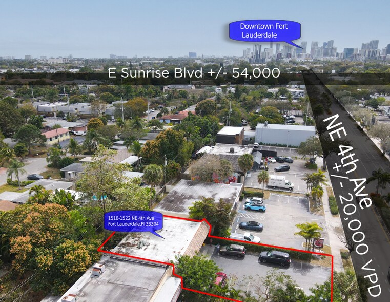 1518-1522 NE 4th Ave, Fort Lauderdale, FL à vendre - Photo de l’immeuble – Image 3 sur 3