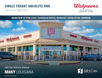 Plus de détails pour 280 San Antonio Ave, Many, LA - Local commercial à vendre