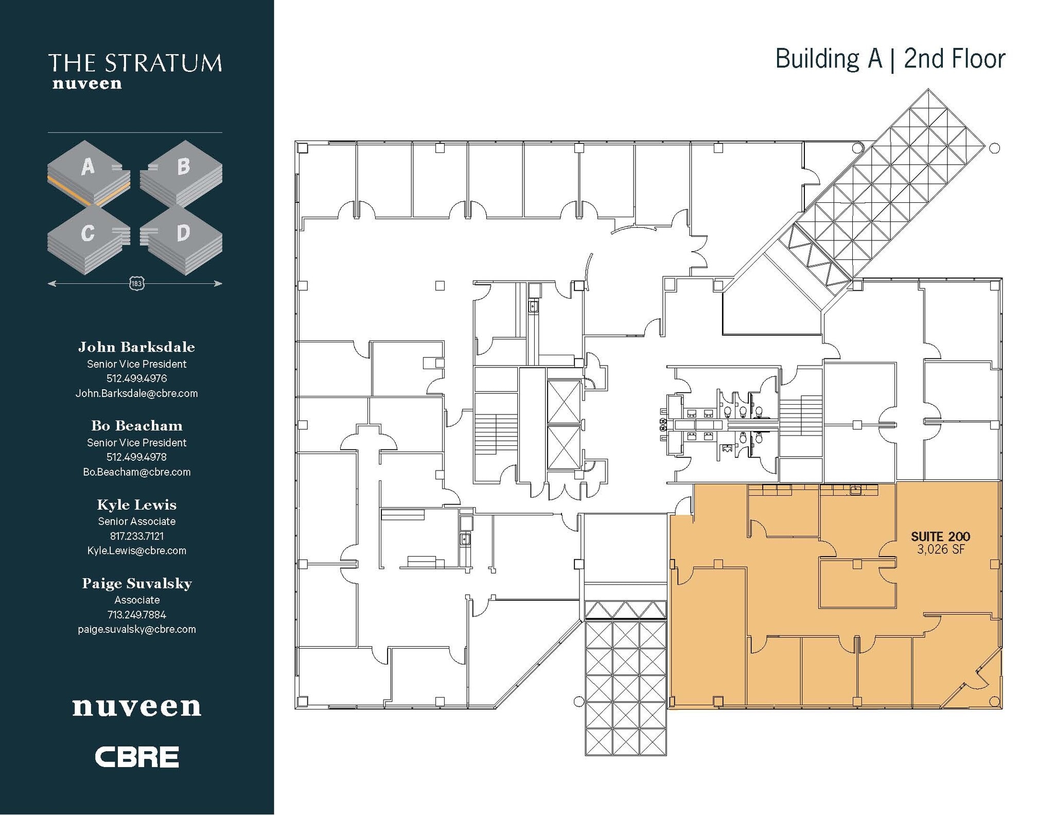 11044 Research Blvd, Austin, TX à louer Plan d’étage– Image 1 sur 1