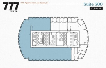 777 S Figueroa St, Los Angeles, CA à louer Plan d’étage– Image 1 sur 1