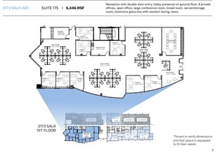 2173 Salk Ave, Carlsbad, CA à louer Plan d’étage– Image 1 sur 1