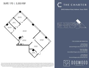 16415 Addison Rd, Addison, TX à louer Plan d’étage– Image 1 sur 1