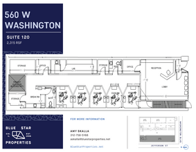 560-564 W Washington Blvd, Chicago, IL à louer Plan d’étage– Image 1 sur 1