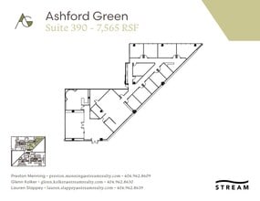 4170 Ashford Dunwoody Rd NE, Atlanta, GA à louer Plan d’étage– Image 1 sur 1