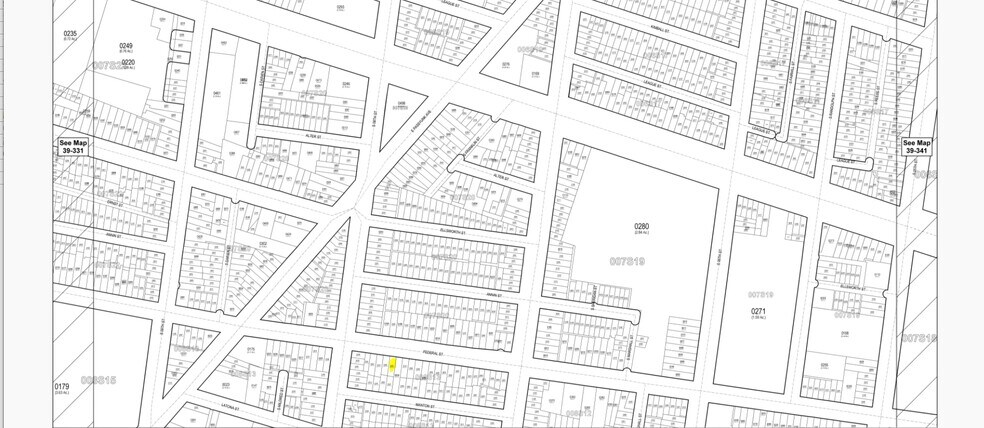 538 Federal St, Philadelphia, PA à louer - Plan cadastral – Image 3 sur 6