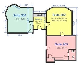 2607 Vineville Ave, Macon-Bibb, GA à louer Plan d’étage– Image 2 sur 2
