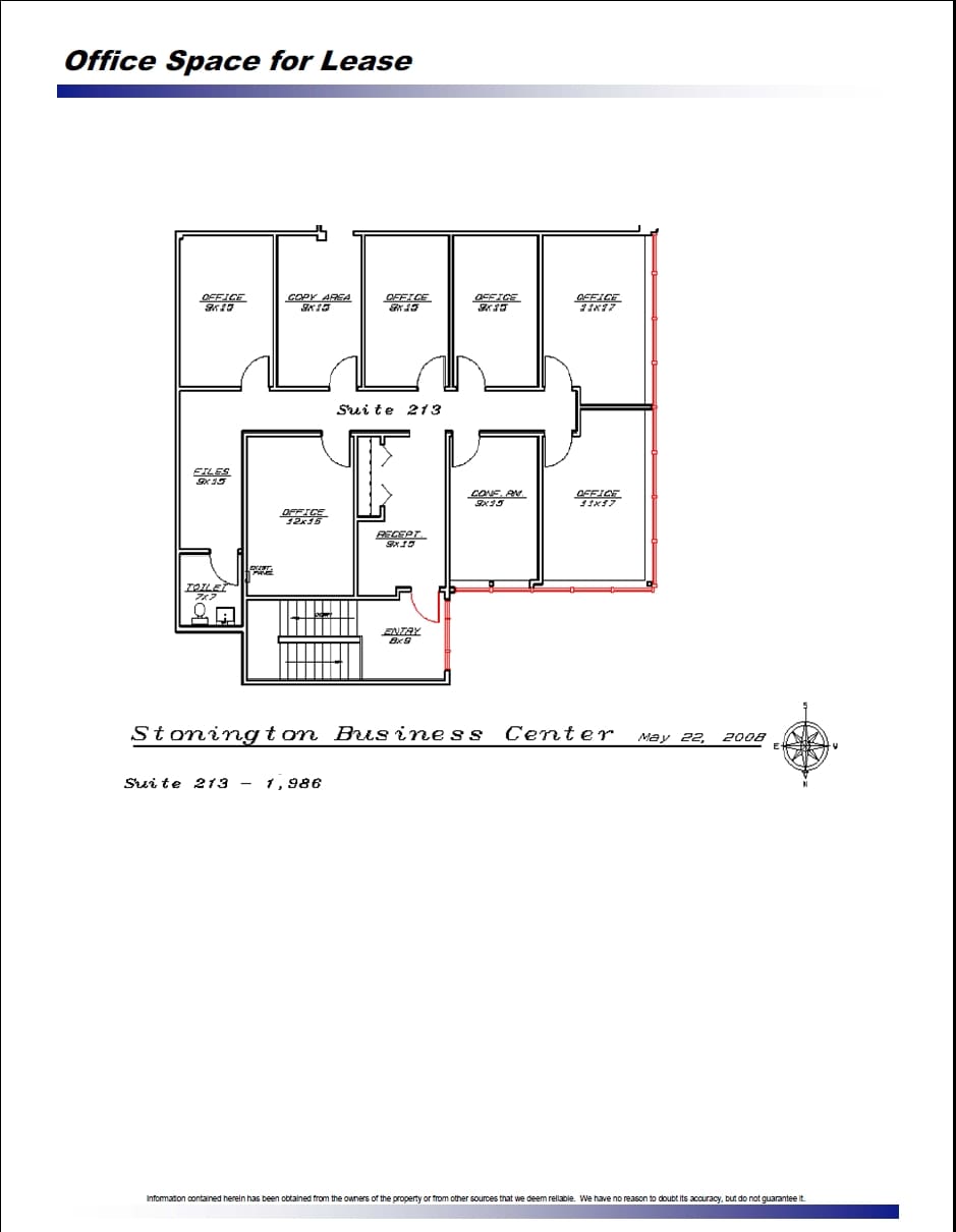 2155 Stonington Ave, Hoffman Estates, IL à louer Plan d’étage– Image 1 sur 1