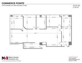 1818 S Australian Ave, West Palm Beach, FL à louer Plan d’étage– Image 1 sur 8