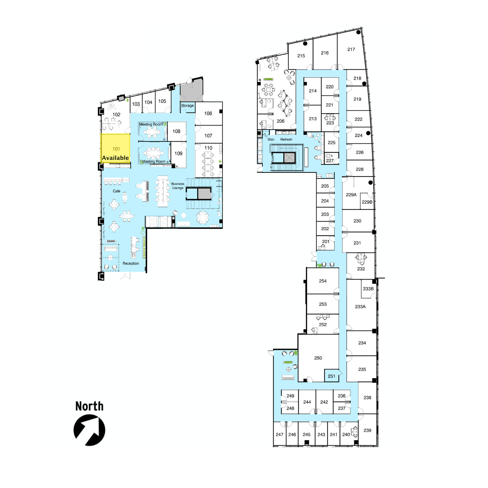 550 Reserve St, Southlake, TX à louer Plan d’étage– Image 1 sur 1