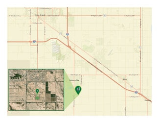 Plus de détails pour W. Copper Kettle Dr., Arizona City, AZ - Terrain à vendre