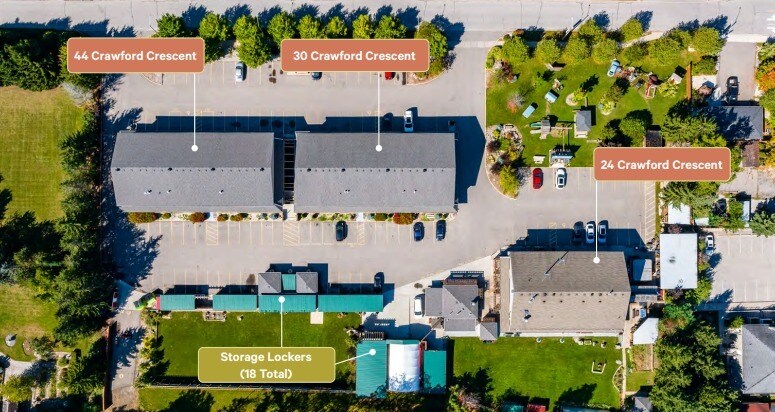 24 Crawford Cres, Milton, ON à vendre - Aérien – Image 2 sur 5