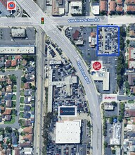 7447 Firestone Blvd, Downey, CA - Vue aérienne  vue de carte