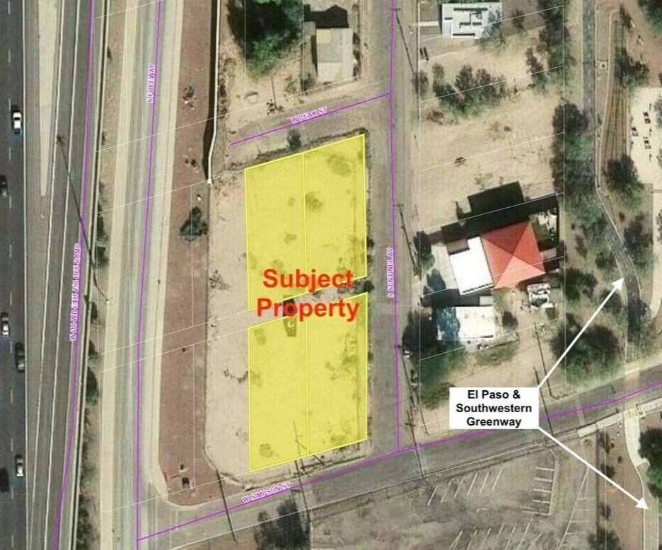 320 Sentinel Ave, Tucson, AZ à vendre Aérien– Image 1 sur 7