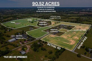 Plus de détails pour 2060 Bethel Rd Tract 1-A & 2 rd, Nicholasville, KY - Terrain à vendre