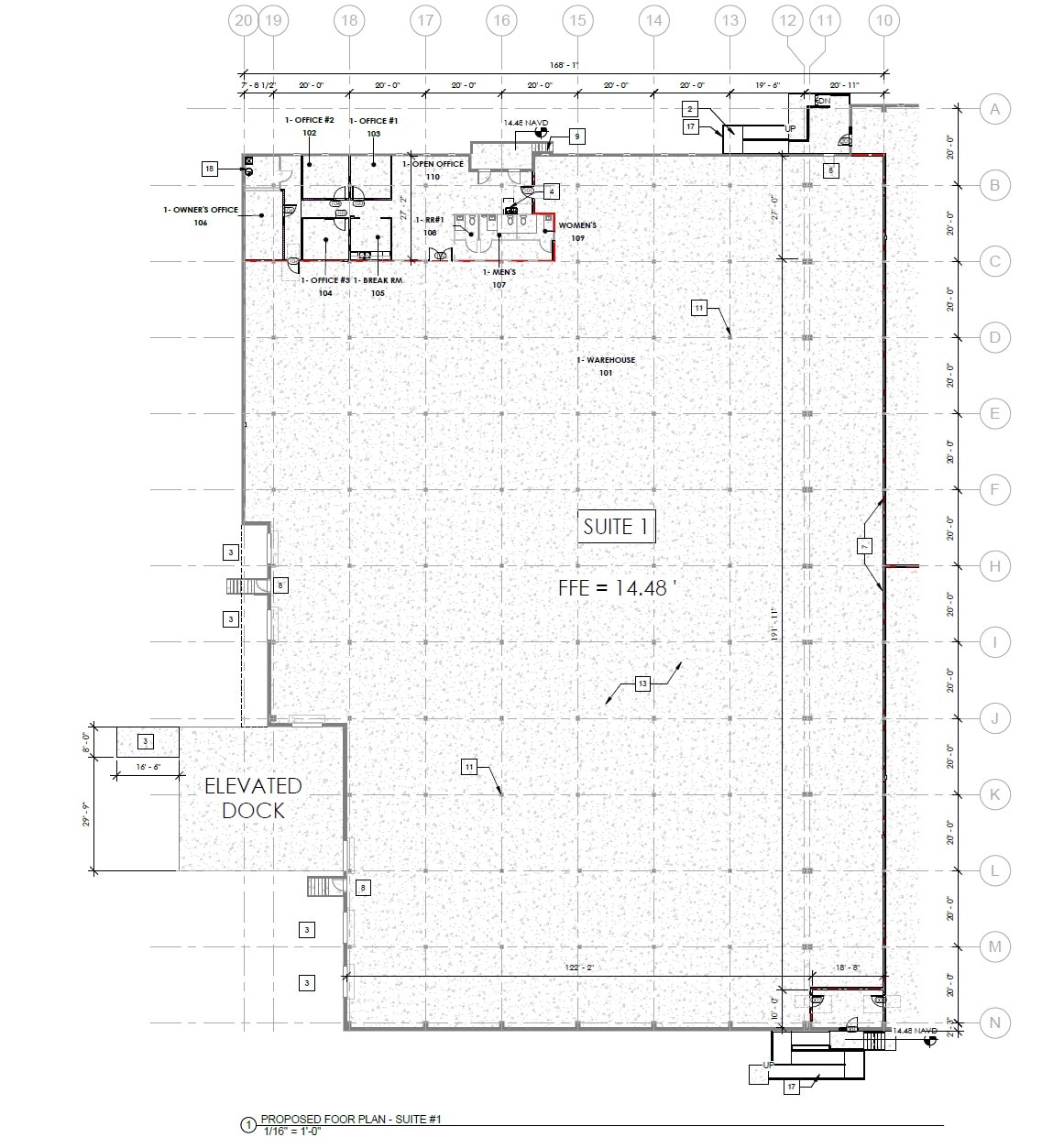 3900 W Coachman Ave, Tampa, FL à louer Plan d’étage– Image 1 sur 1
