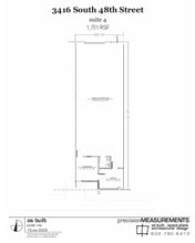 3414 S 48th St, Phoenix, AZ à louer Plan d’étage– Image 1 sur 1