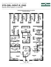 560 W Frontier Pky, Celina, TX à louer Plan d’étage– Image 1 sur 2