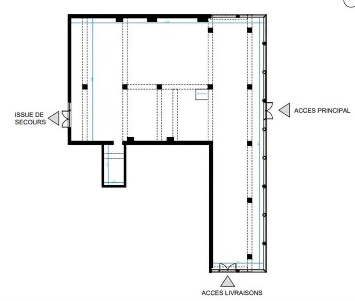 Local commercial dans Lille à vendre - Plan d’étage – Image 2 sur 2