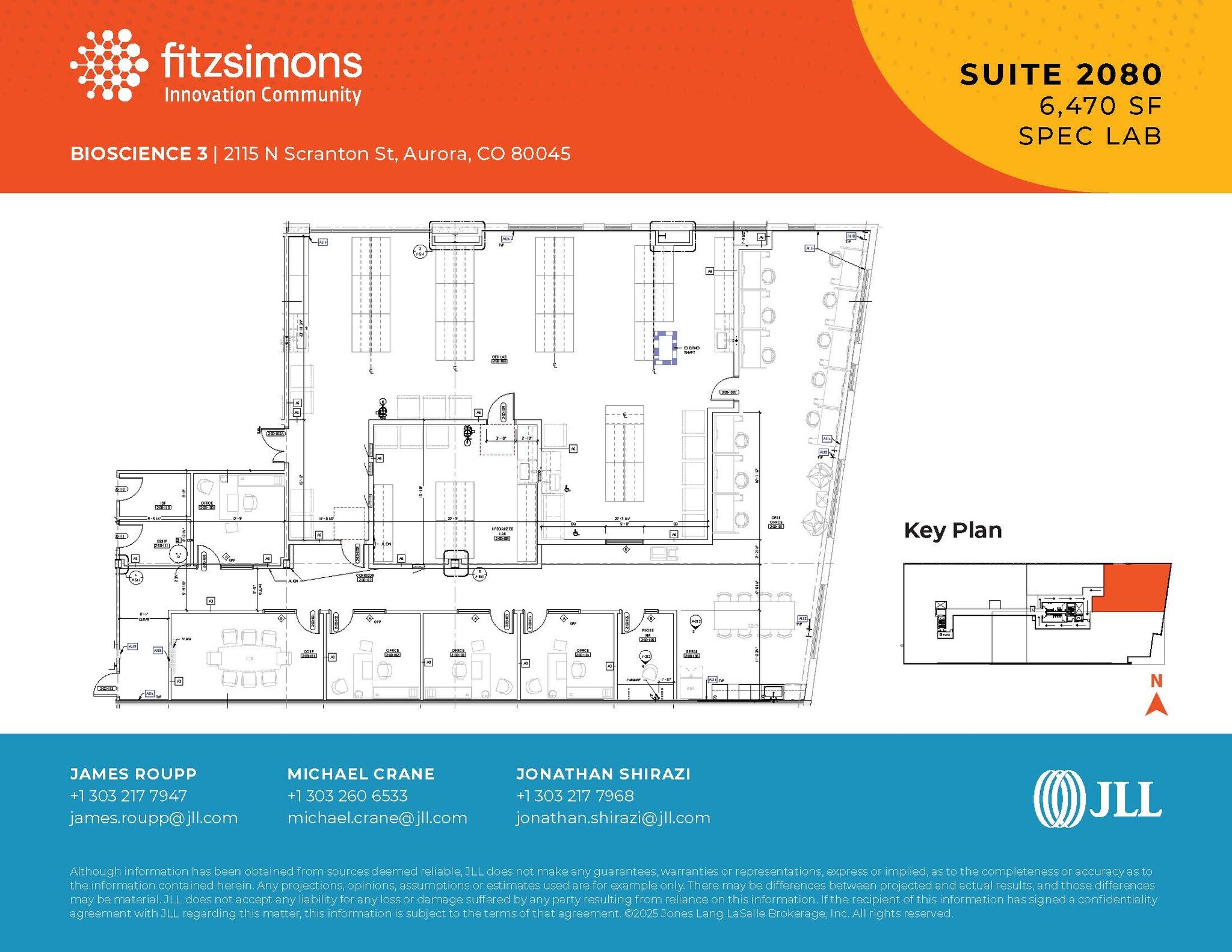 2115 N Scranton Way, Aurora, CO à louer Plan d’étage– Image 1 sur 1