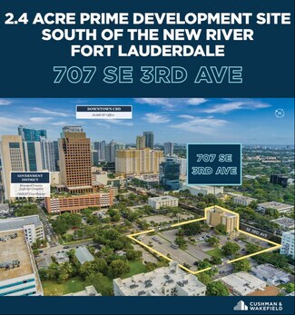 Plus de détails pour 707 SE 3rd Ave, Fort Lauderdale, FL - Bureau à vendre