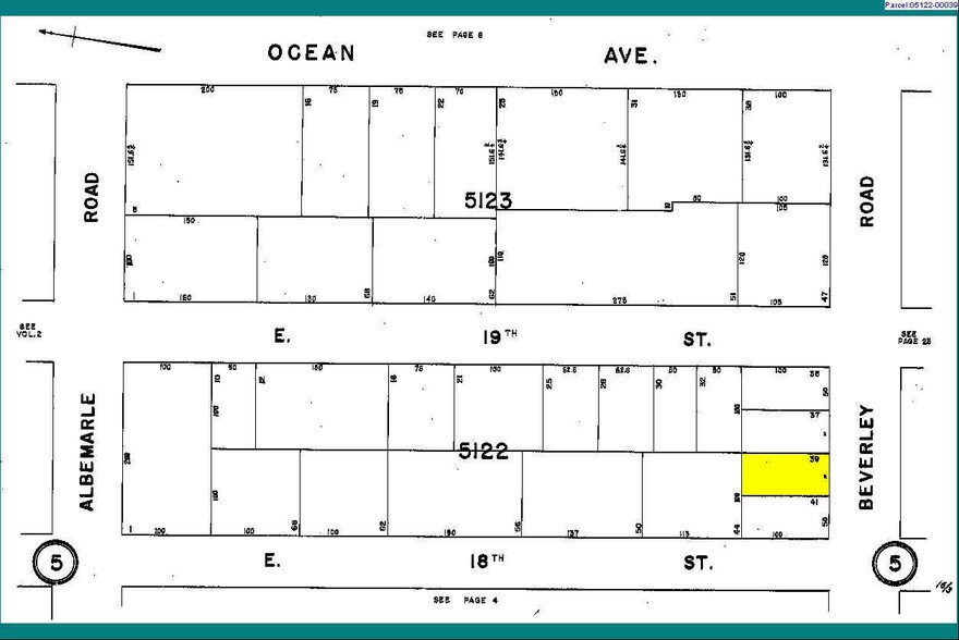 1809 Beverley Rd, Brooklyn, NY à vendre - Plan cadastral – Image 2 sur 2