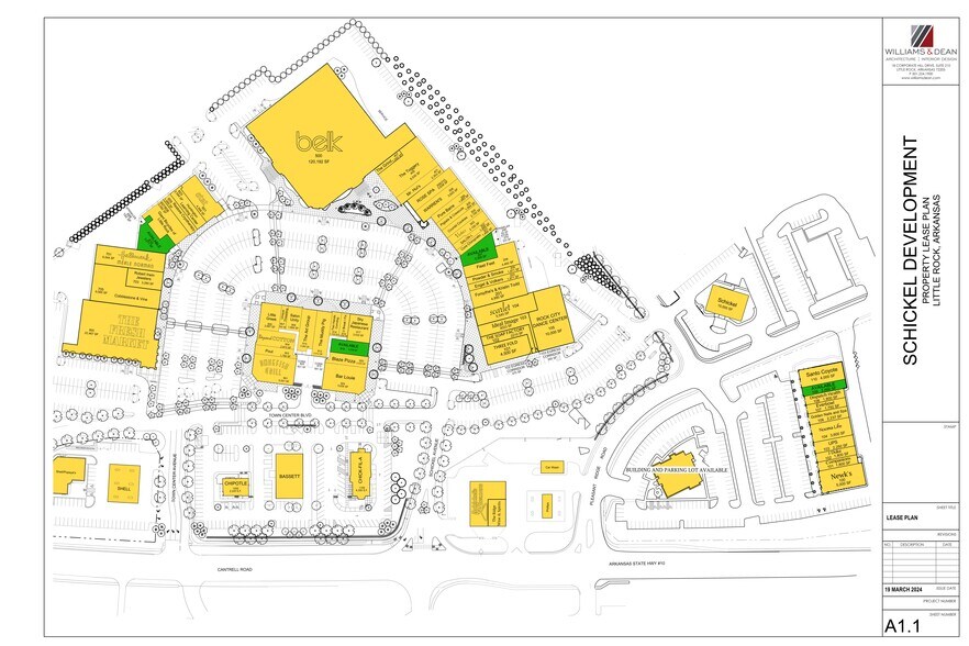 11525 Cantrell Rd, Little Rock, AR à louer - Plan de site – Image 1 sur 18