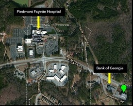 132 Old Norton Rd, Fayetteville, GA - VUE AÉRIENNE vue de carte