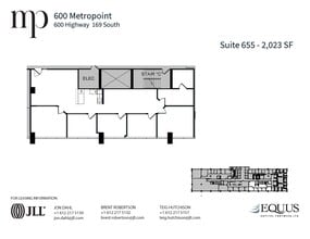 600 Highway 169 S, Saint Louis Park, MN à louer Plan d’étage– Image 1 sur 1
