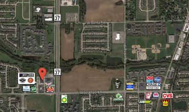 2222 W Southport Rd, Indianapolis, IN - VUE AÉRIENNE  vue de carte
