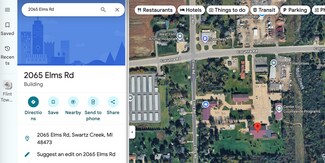Plus de détails pour 2029 S Elms Rd, Swartz Creek, MI - Bureau, Industriel/Logistique à louer