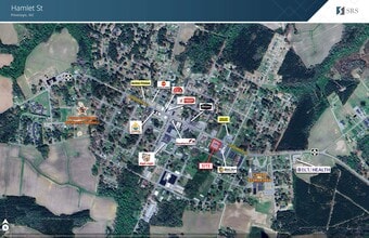 314 E Hamlet St, Pinetops, NC - VUE AÉRIENNE  vue de carte