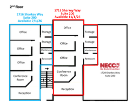 1716-1720 Sharkey Way, Lexington, KY à louer Plan d’étage– Image 1 sur 6