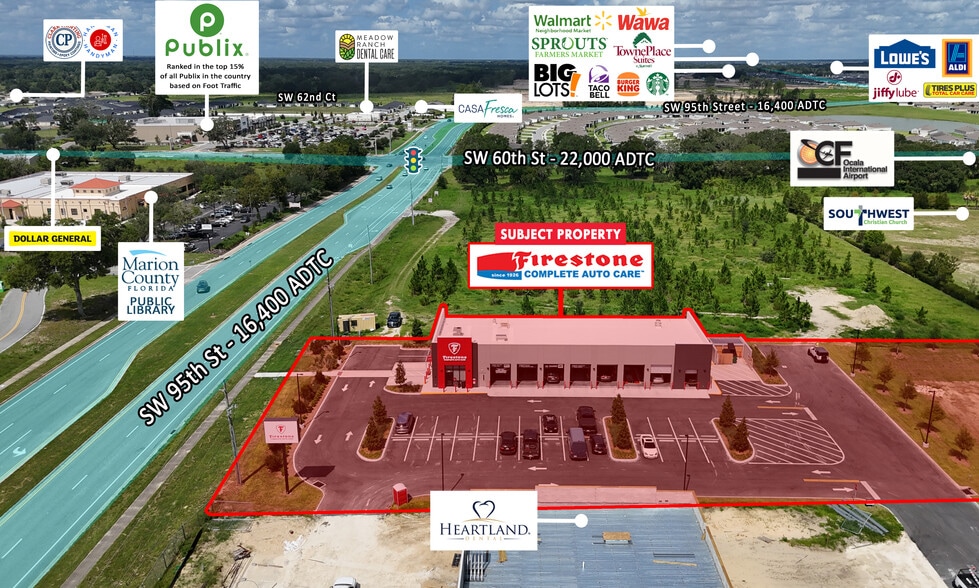 5866 SW 95th St, Ocala, FL à vendre - Aérien – Image 2 sur 9