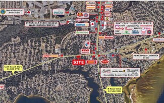 Plus de détails pour 551 Gulf Beach Hwy, Pensacola, FL - Terrain à vendre