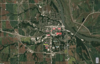 419 S 11th St, Nebraska City, NE - VUE AÉRIENNE  vue de carte - Image1