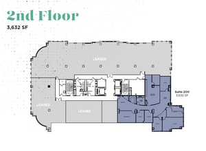 11 N Washington St, Rockville, MD à louer Plan d’étage– Image 1 sur 1