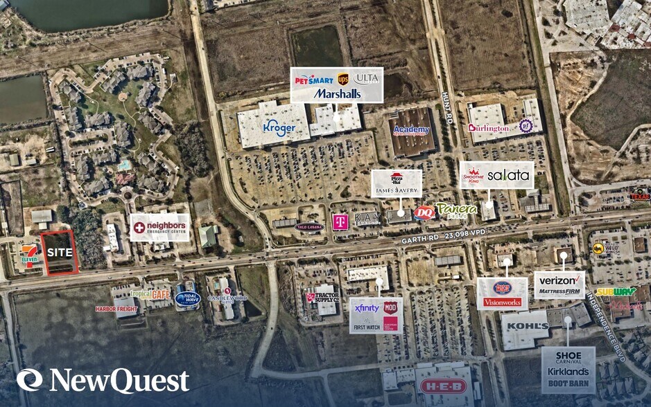 Garth Rd & W Archer Rd, Baytown, TX à vendre - Photo de l’immeuble – Image 1 sur 2
