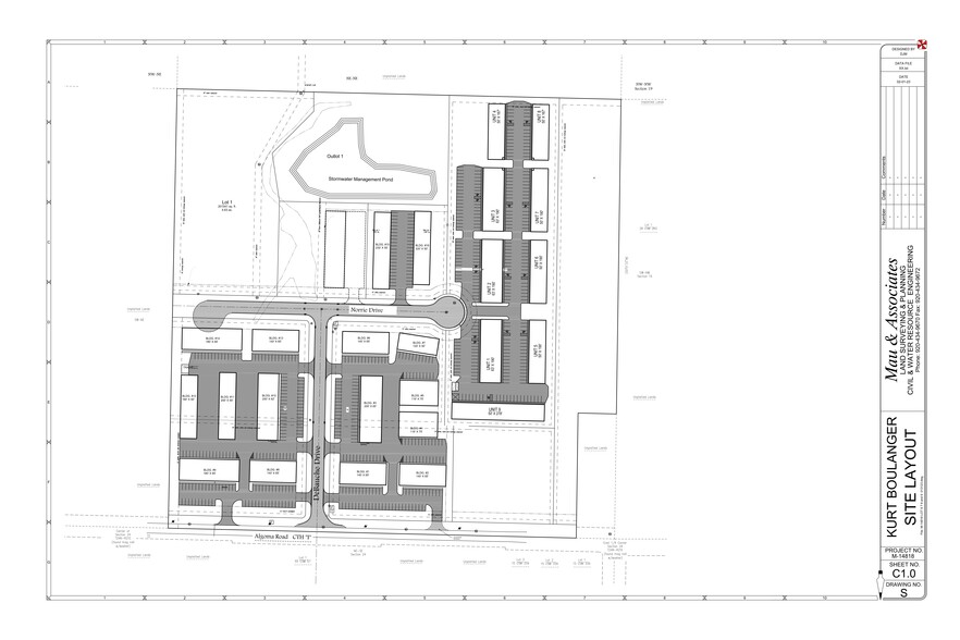 3862 Norrie Dr, New Franken, WI à louer - Plan de site – Image 3 sur 51