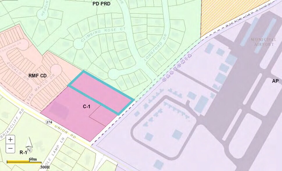 Gaston Day School Rd, Gastonia, NC à vendre - Plan cadastral – Image 2 sur 4