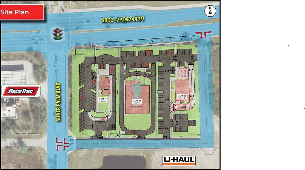 SEC SR 52 & Silver Palm Blvd, Land O Lakes, FL à louer - Photo de l’immeuble – Image 2 sur 2