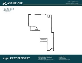 11511 Katy Fwy, Houston, TX à louer Plan d’étage– Image 1 sur 1