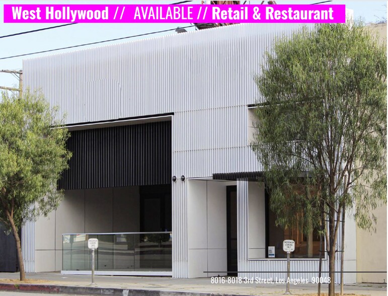 8016-8018 W 3rd St, Los Angeles, CA à louer - Photo de l’immeuble – Image 1 sur 10