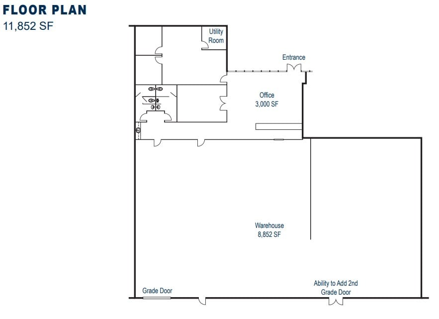 8829-8835 Complex Dr, San Diego, CA à louer Plan d’étage– Image 1 sur 2