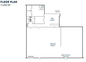 8829-8835 Complex Dr, San Diego, CA à louer Plan d’étage– Image 1 sur 2