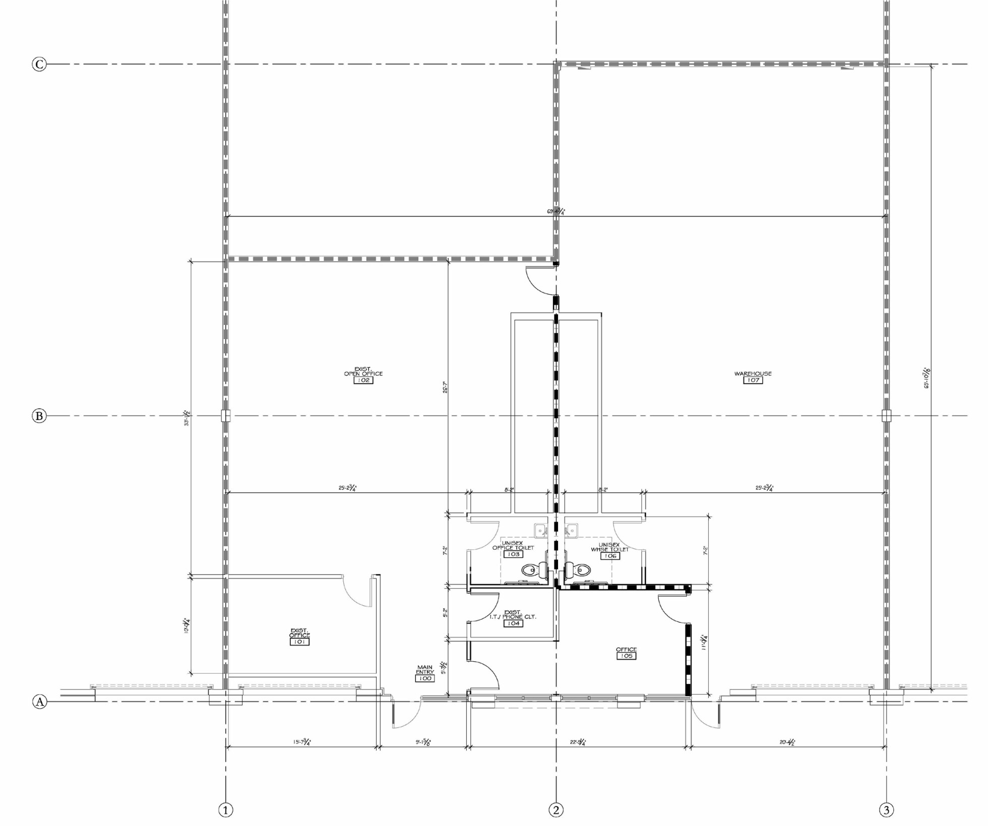 1700-1778 N Commerce Pky, Weston, FL à louer Plan d’étage– Image 1 sur 1