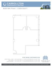 8201 Corporate Dr, Landover, MD à louer Plan d’étage– Image 1 sur 1