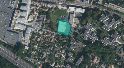 Franconville, VDO - Vue aérienne vue de carte