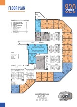 820 1st St NE, Washington, DC à louer Plan d’étage– Image 1 sur 2