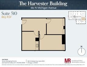 180 N Michigan Ave, Chicago, IL à louer Plan d’étage– Image 1 sur 5